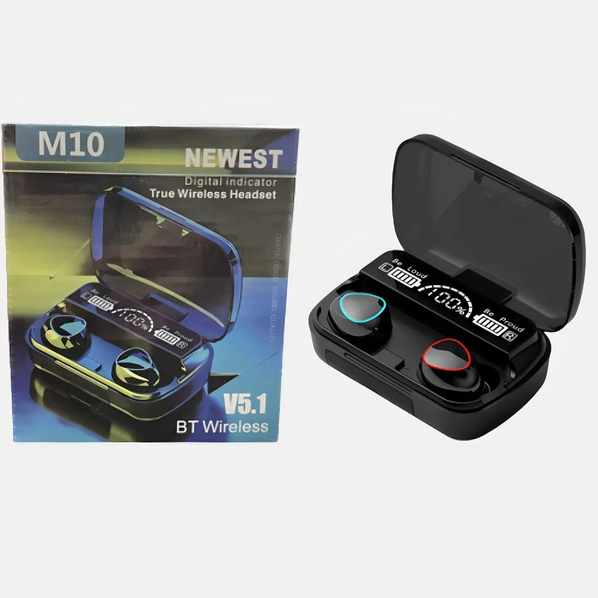 Auriculares inalámbricos Bluetooth M10- Sonido In-Ear